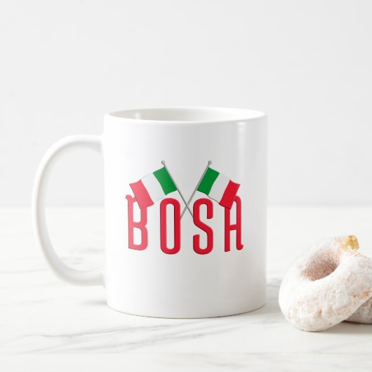 Mug Drapeaux BOSA Italie (Avec donut)