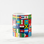 Mug Drapeaux cool Du Monde (Centre)