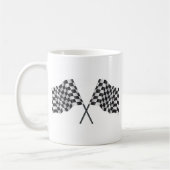 Mug drapeaux croisés checkered (Gauche)