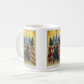 Mug Drapeaux de bataille de guerre civile no.3 (Devant gauche)