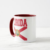 Mug Drapeaux de Floride (Devant gauche)