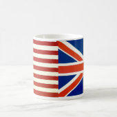 Mug Drapeaux des Etats-Unis les Anglais (Centre)