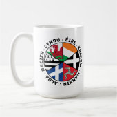 Mug Drapeaux des nations celtes (Gauche)