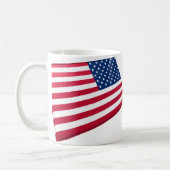 Mug Drapeaux des USA et du Brésil (Gauche)