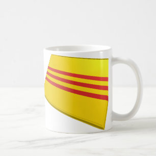 Mug Drapeaux des USA et du Vietnam (Vietnam du Sud)