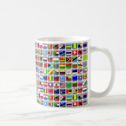 Mug Drapeaux du monde (Droite)