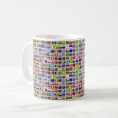 Mug Drapeaux du monde (Devant gauche)