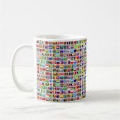 Mug Drapeaux du monde (Gauche)