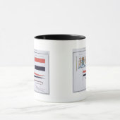 Mug Drapeaux du royaume de Pays-Bas, d'a (Centre)