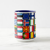 Mug Drapeaux internationaux (Centre)