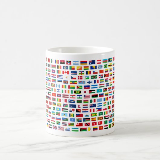 Mug Drapeaux mondiaux (Centre)