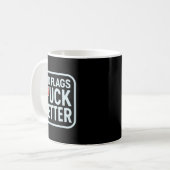 Mug Drapeaux Rouges Pour Mieux (Devant gauche)