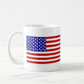 Mug Drapeaux Royaume-Uni et États-Unis côte à côte (Gauche)