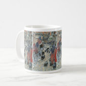 Mug Drapeaux sur la 57e Rue par Frederick Childe Hassa (Devant gauche)