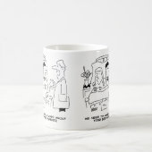 Mug Draps du docteur pas assez droit (Centre)
