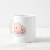 Mug Drawing of a rose Baby Octopus (Devant gauche)