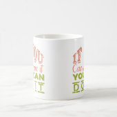 Mug Dream & Achieve" Tee de motivation (Centre)