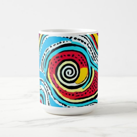 Mug Dream Australian Aboriginal Design #2 (Centre)