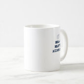 Mug Dream Beleive Accomplit Blue (Devant droit)