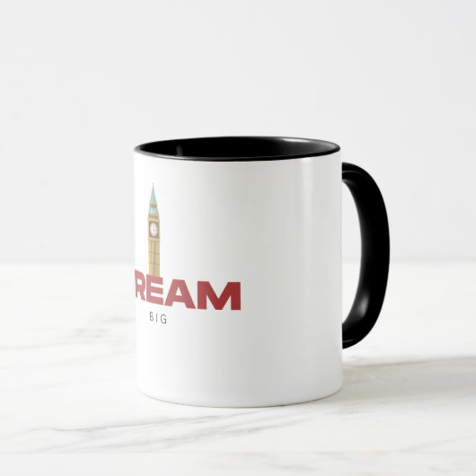 Mug Dream Big (Devant droit)