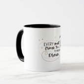 Mug Dream Big Mug: Sip Towards Your Goal (Devant gauche)