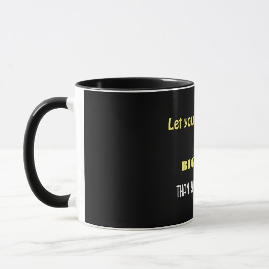 Mug Dream Big, Sip Plus Gros, Ultimate Motivational MU (Gauche)