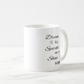 Mug Dream big Sparkle more brillant Persian Kitty (Devant droit)