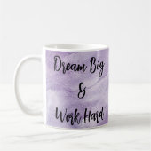 Mug Dream Big & Work Hard (Gauche)