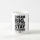 Mug Dream Big, Work Hard Empowering Motivation Design (Centre)