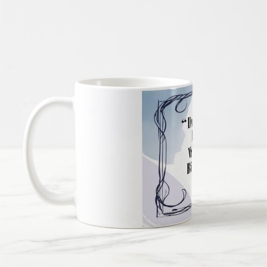 Mug Dream Big Write Plus Grande (Gauche)