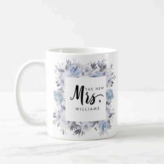 Mug Dream Blue Floral MARIAGE LE NOUVEAU MRS Typograph (Gauche)