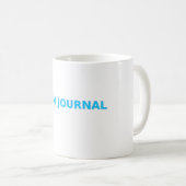 Mug Dream Journal - Vaporwave Cloud Design esthétique (Devant droit)