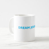 Mug Dream Journal - Vaporwave Cloud Design esthétique (Devant gauche)