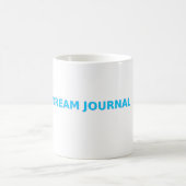 Mug Dream Journal - Vaporwave Cloud Design esthétique (Centre)