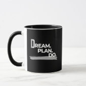 Mug Dream Plan Do Execution Mindset (Gauche)