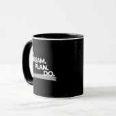 Mug Dream Plan Do Execution Mindset (Devant gauche)