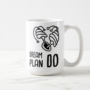 Mug Dream Plan DO Mushroom lineart