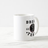 Mug Dream Team One Vision One Goal Teamwork Office (Devant droit)