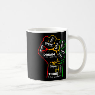 Mug Dream Think Parler Noir Histoire Mois Main forte