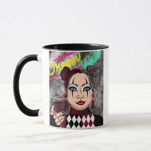 Mug Dream Wild Goth Girl (Gauche)