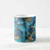 Mug DreamBlue Turquoise et Gold (Centre)
