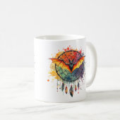 Mug Dreamcatcher avec chaume (Devant droit)