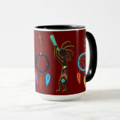 Mug Dreamcatchers Sud-Ouest Kokopelli (Devant droit)