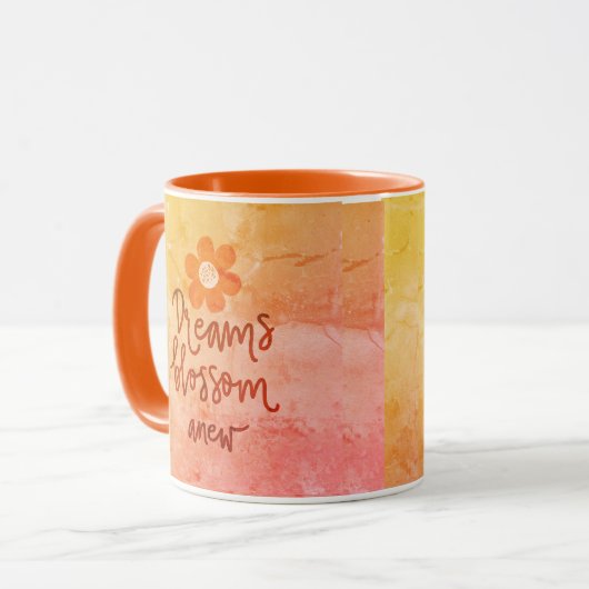 Mug Dreams Blossom Anew (Devant gauche)