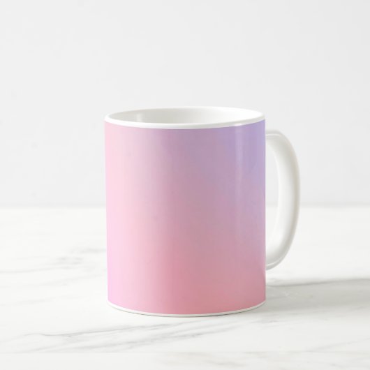 Mug Dreamy Cotton Candy Pastel Gradient (Devant droit)