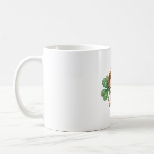 Mug Dreamy Fairy With Clover Magic Dancing (Gauche)