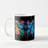 Mug Dreamy Gradient Wings : Un papillon en Pastel (Gauche)