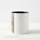 Mug Dreamy Paper Boat & White Flowers at Sunset –  (Centre)