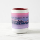 Mug Dreamy Pastel Mountain Art (Centre)