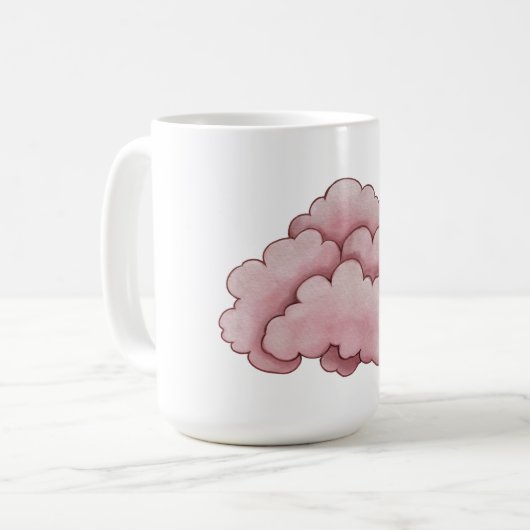 Mug Dreamy Pink Nuds Design - doux et capricieux (Devant gauche)